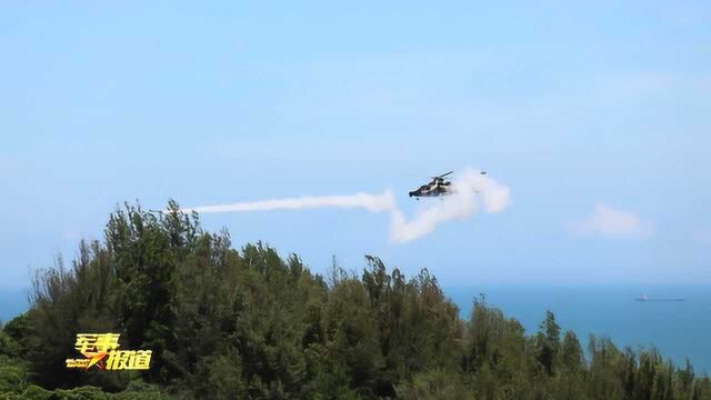 第73集团军某陆航旅海上跨昼夜实弹射击