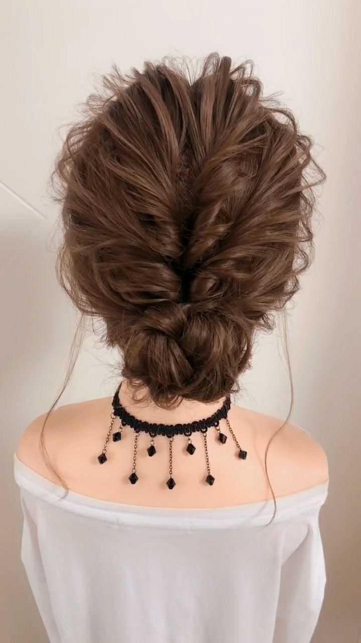 这样的发型参加婚礼的时候你就可以这样编