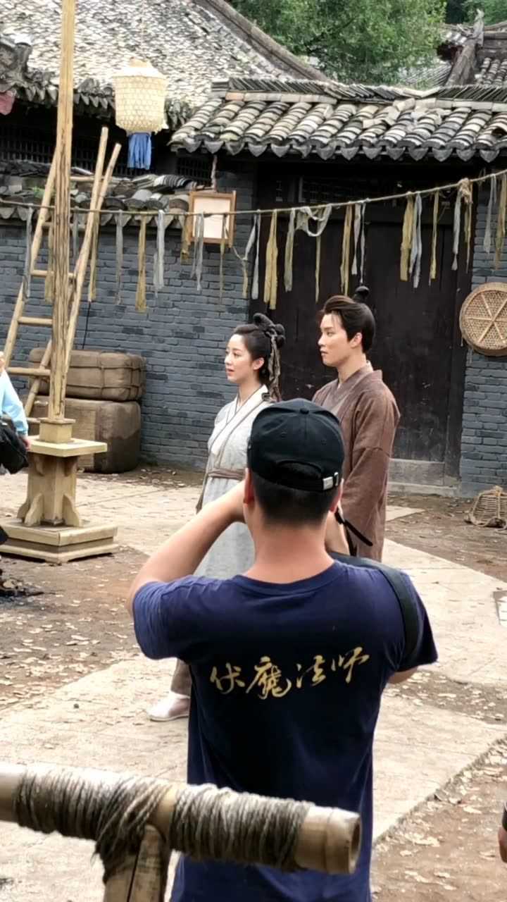 徐好和周彦辰新剧拍摄花絮