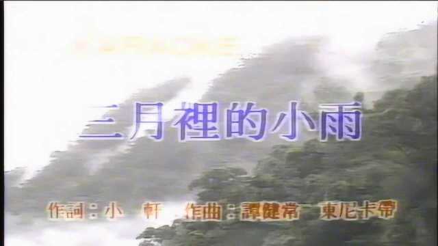 刘文正经典歌曲《三月里的小雨》