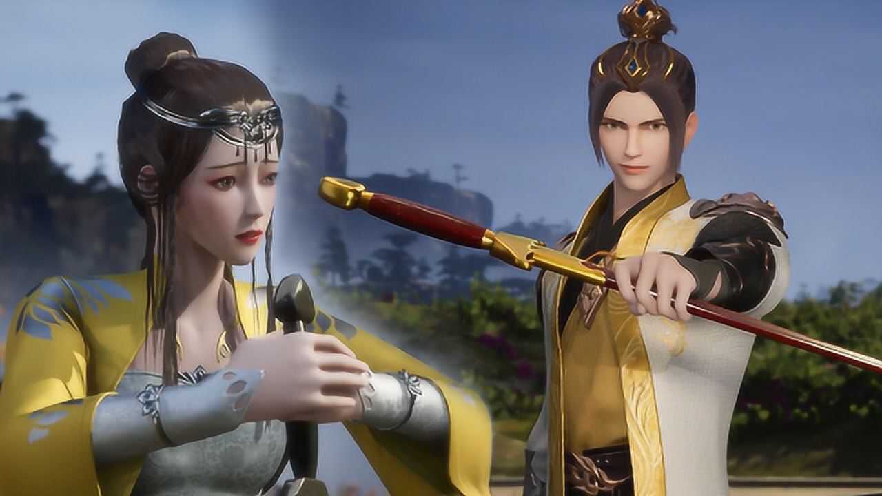 武神主宰:秦尘学院大考,对战灵珊郡主,剑式依旧获胜!