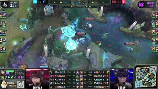 [LCK2020 夏]W6D1KT vs DRX3