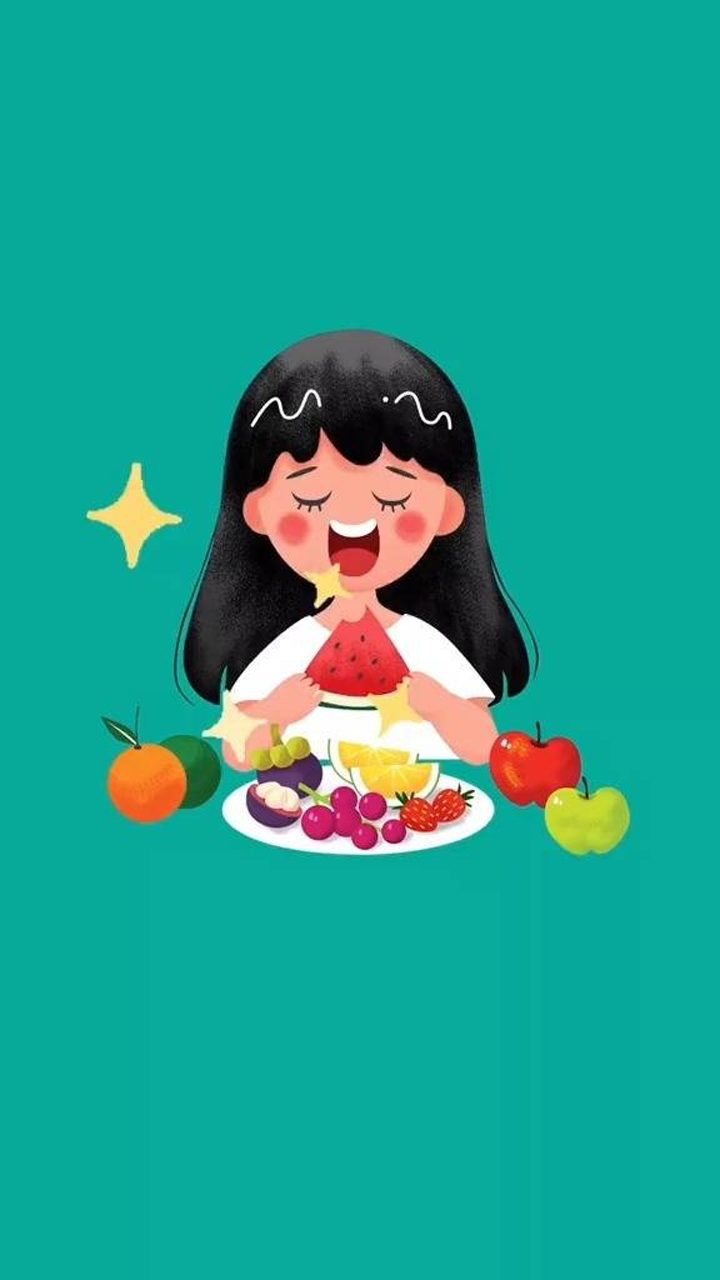一个口诀教你怎么吃水果