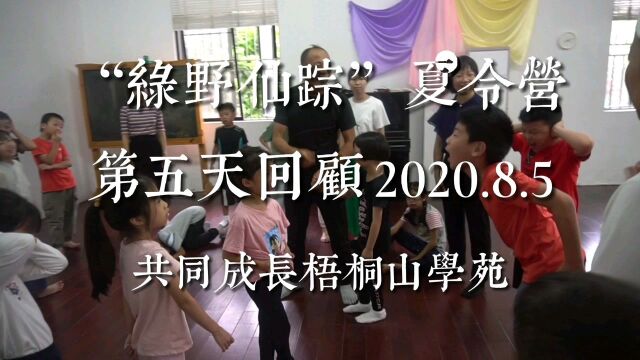 “绿野仙踪”夏令营 第五天 共同成长梧桐山学苑2020.8.5 #夏令营