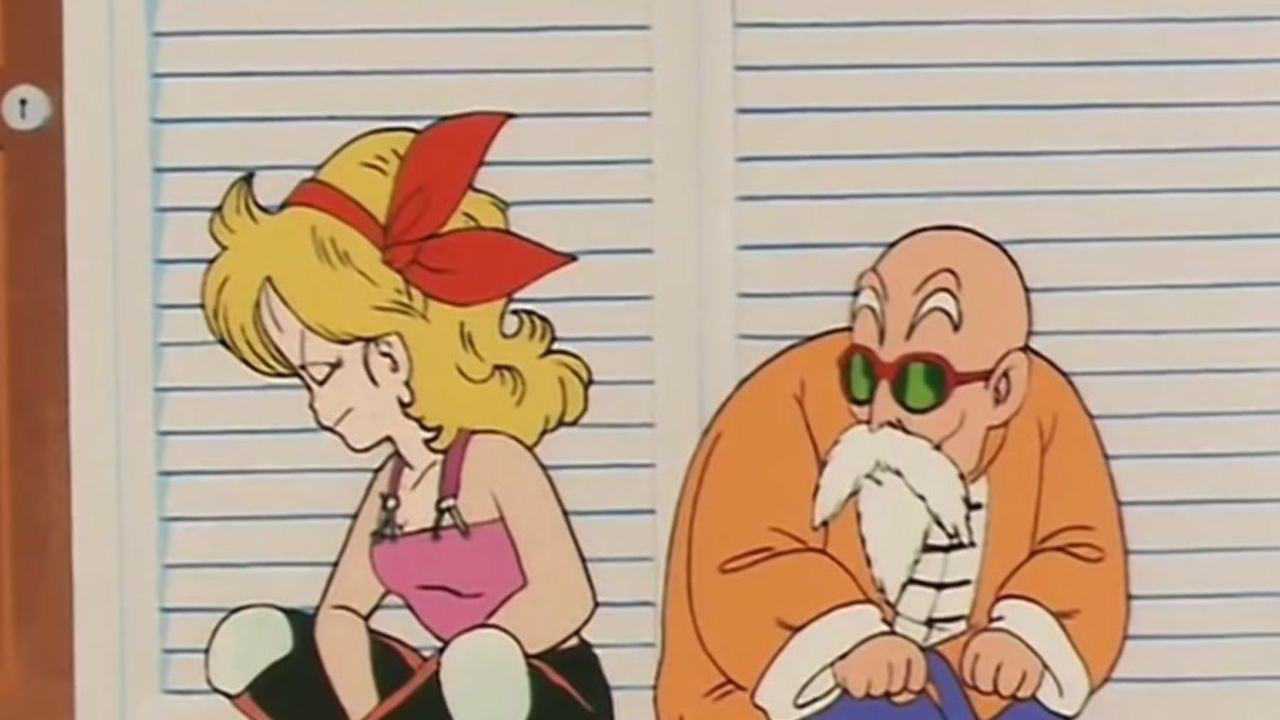 面对彪悍的兰琪,龟仙人谎称是她的手下,趁机揩油