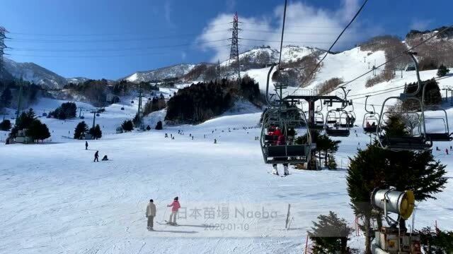 无人机航拍:在日本苗场滑雪、喝清酒、吃拉面、看烟火、欣赏美丽雪景