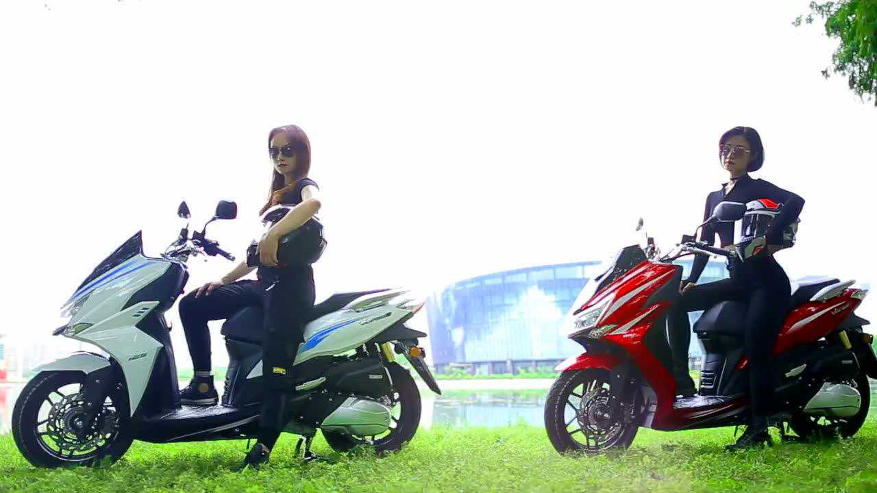 新品众筹大阳v锐150t125t混合动力中型踏板