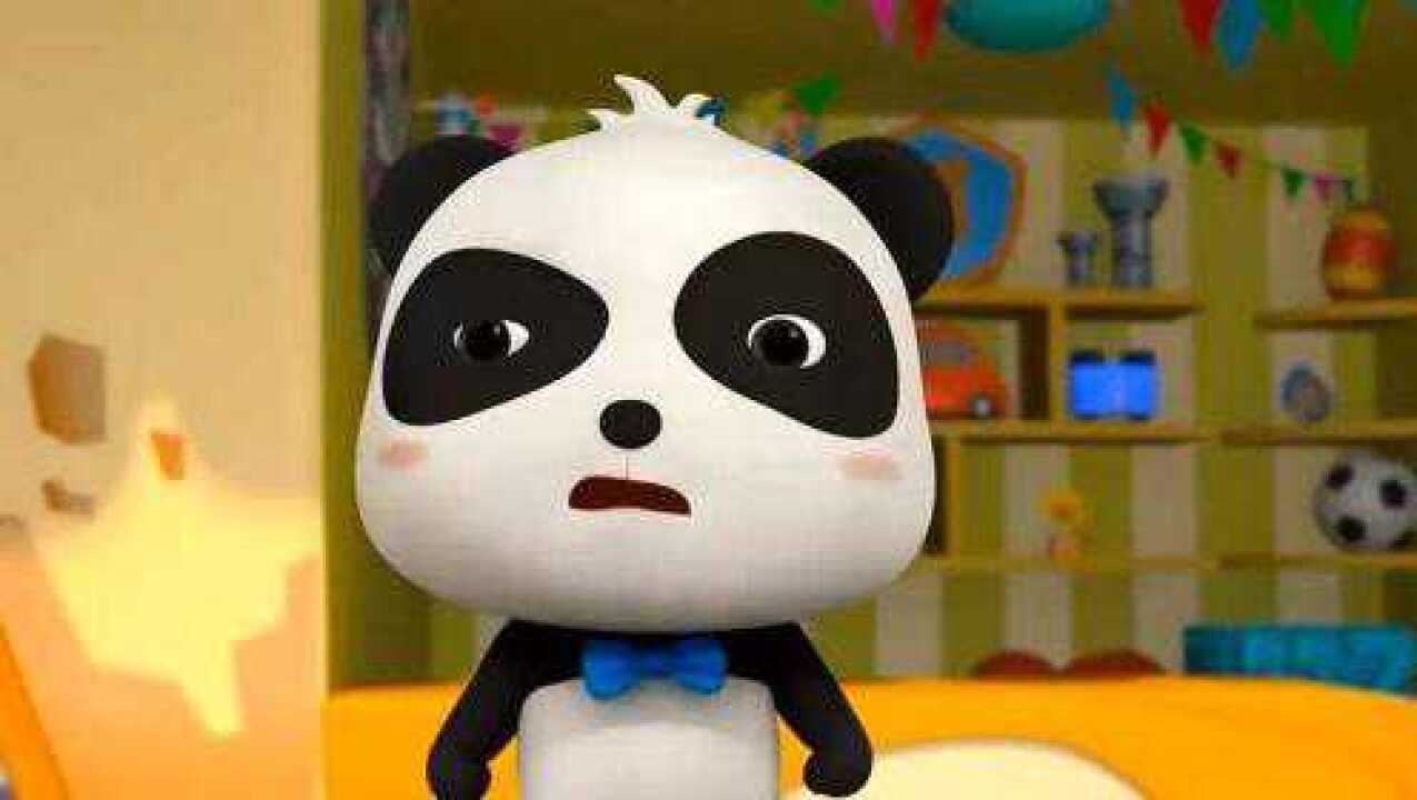 宝宝巴士电话和手电筒可以拼成话筒奇奇好聪明啊