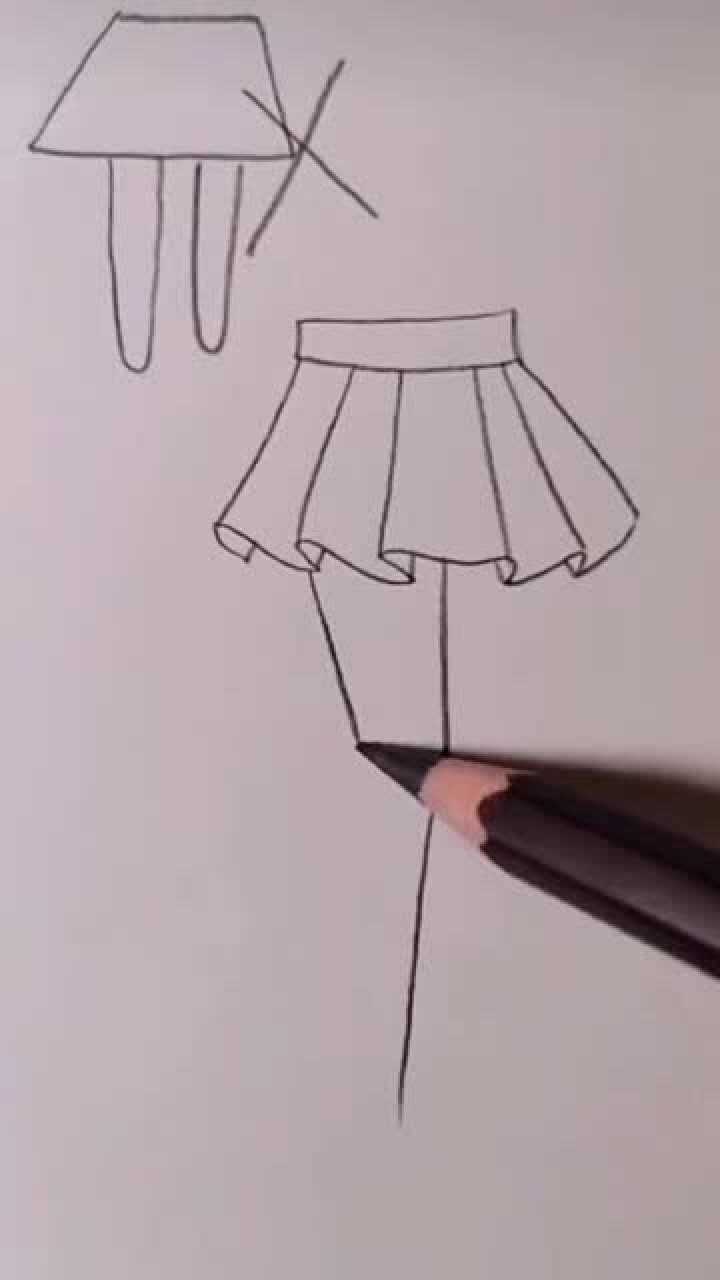 简笔画硬生生画成了内八字的绿茶火柴腿不香吗