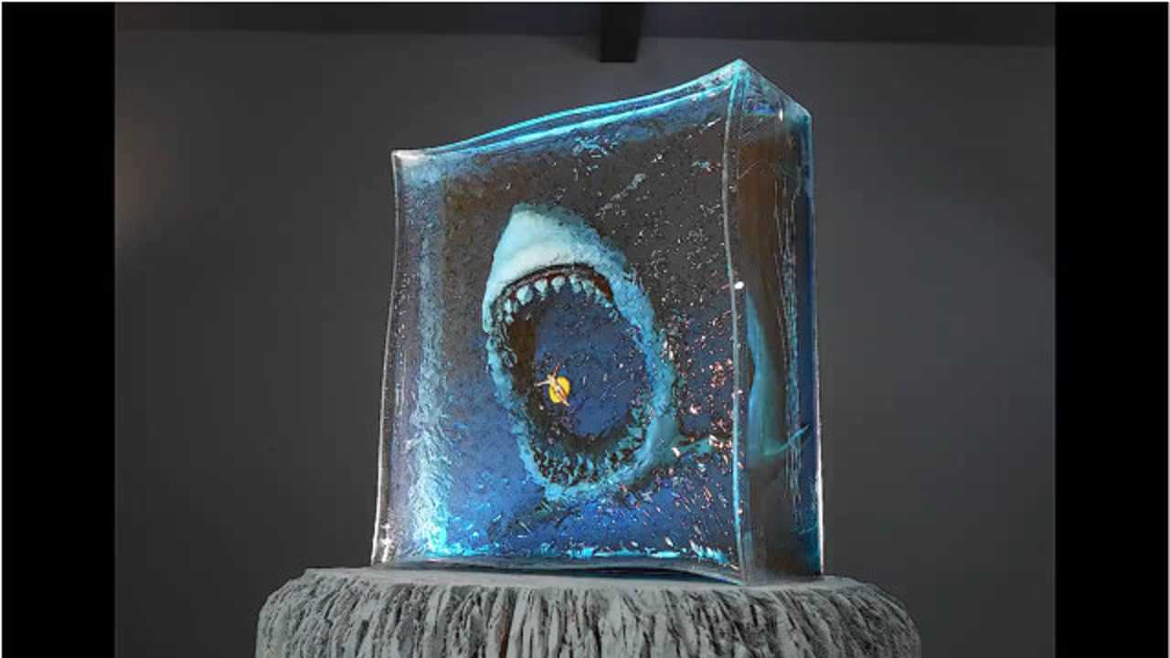 树脂艺术,恐怖!大白鲨来袭!