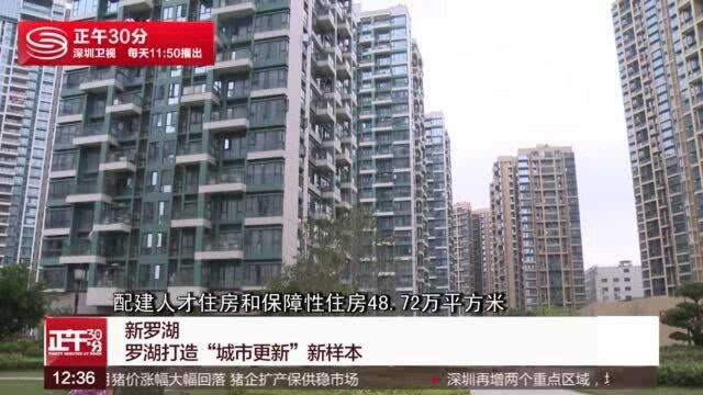 新罗湖 罗湖打造“城市更新”新样本