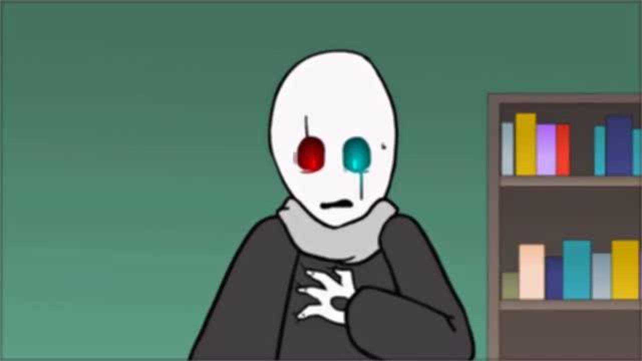 传说之下sans倒下的瞬间g爹的心里像被人扎了一刀般的疼