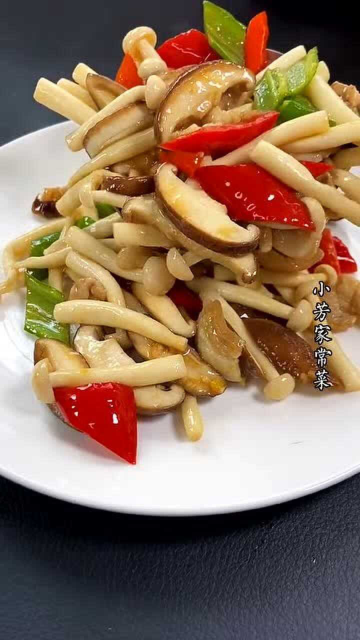 香菇白玉菇这样炒,好吃又下饭