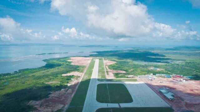 柬埔寨七星海旅游度假特区正在建造一个大型国际机场