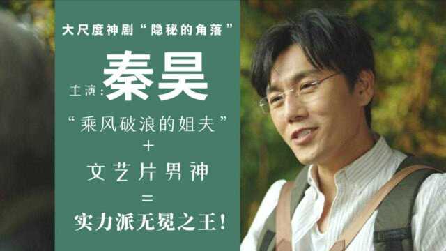 秦昊:乘风破浪的姐夫,隐秘的角落中演技派男主!娱乐研究院