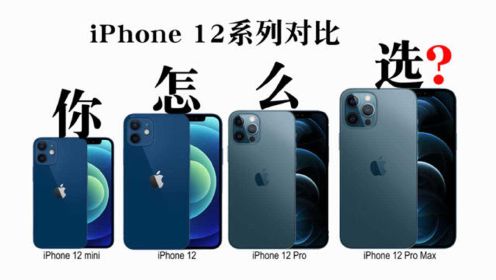 iPhone 12系列对比：四款苹果手机你怎么选？