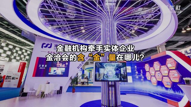 金融机构牵手实体企业 金洽会的含“金”量在哪儿?