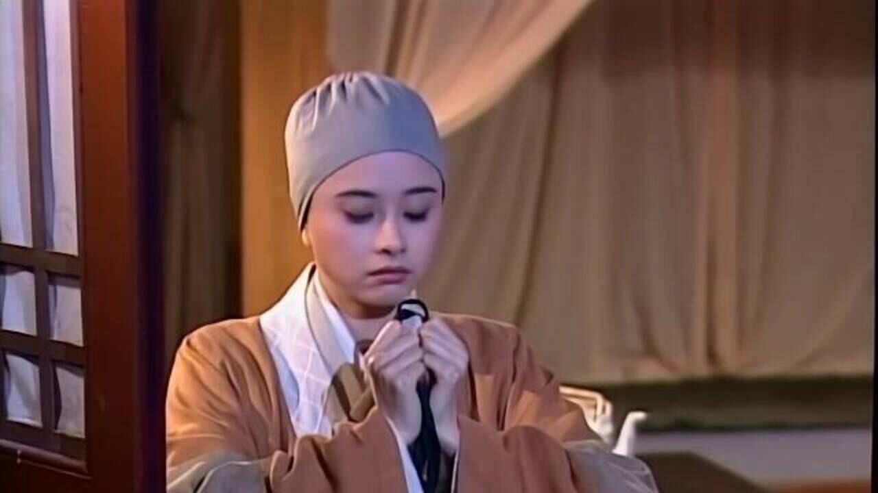 笑傲江湖仪琳对星许愿满心都是令狐冲小尼姑初动凡心愁坏爹爹