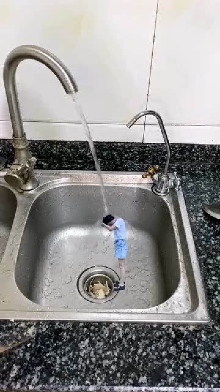 这运气为什么洗到一半就没水了