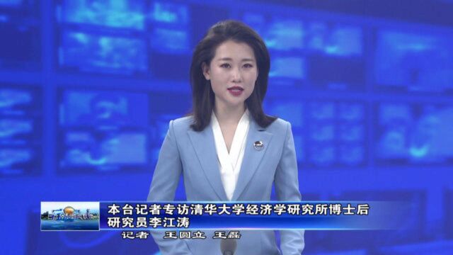 本台记者专访清华大学经济学研究所博士后研究员李江涛