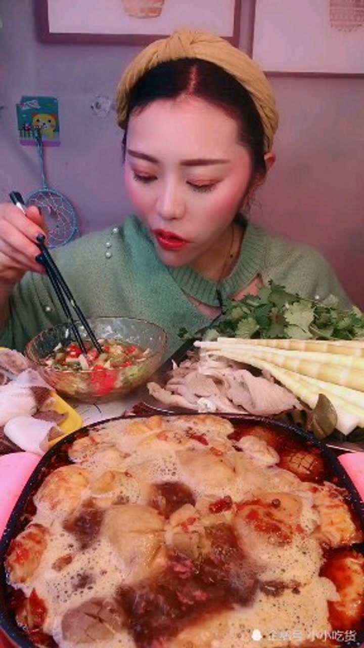 美食吃播火锅
