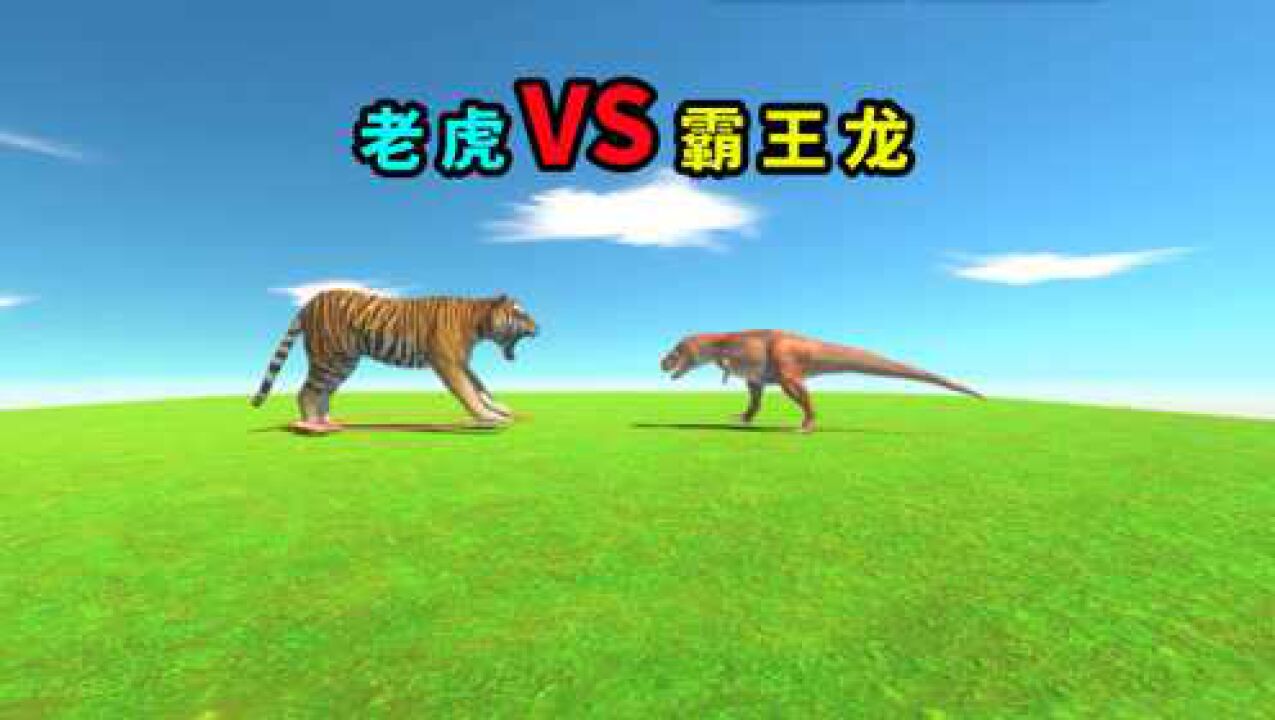 如果老虎和霸王龙同样体型时谁更凶猛一点结果有点不可思议