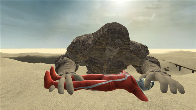 赛文奥特曼被守护者抓到沙漠里怎么办呢?