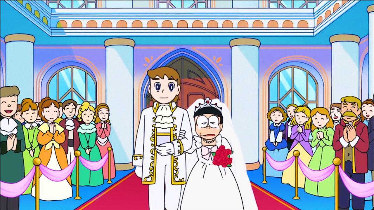 还记得童年的野比大雄他结婚了可的新娘却不是静香