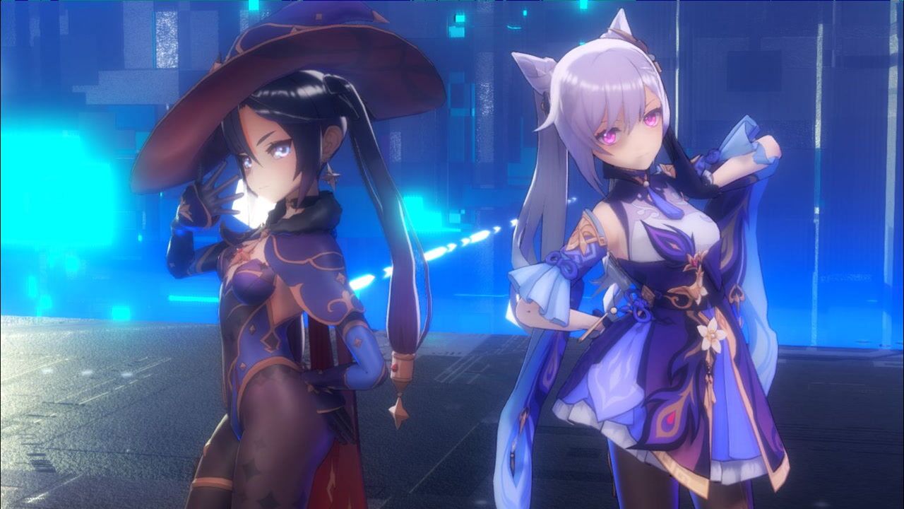 【原神】莫娜刻晴:要来一次让人心跳加速的感电吗?