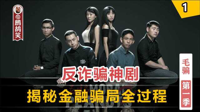 豆瓣8.5,反诈骗神剧,揭秘金融骗局全过程《毛骗》S1E1