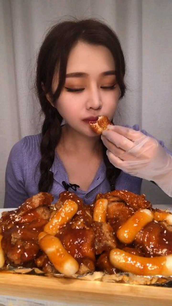 美食吃播:韩式无骨炸鸡