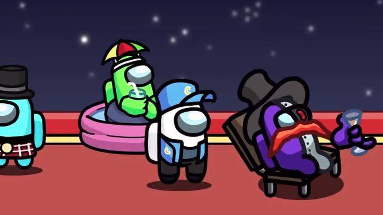 amongus在我们之间内鬼杀的游戏举办排对红色被带走