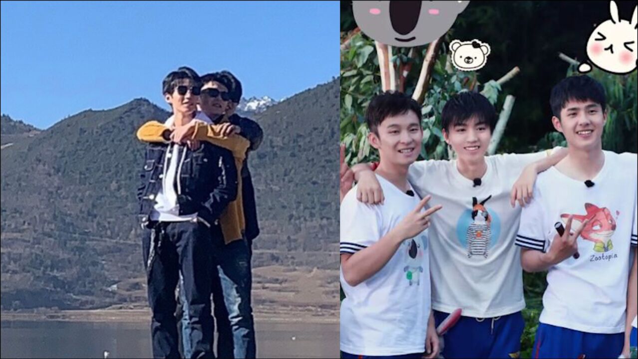 太养眼王俊凯刘昊然董子健一起打水漂少年歌声悠扬肆意洒脱