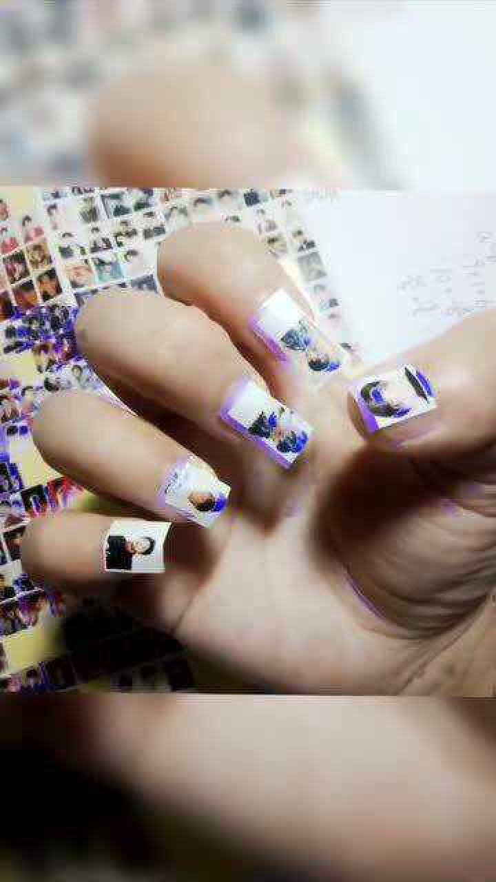 易烊千玺应援美甲来啦!千纸鹤快来码～_腾讯视频