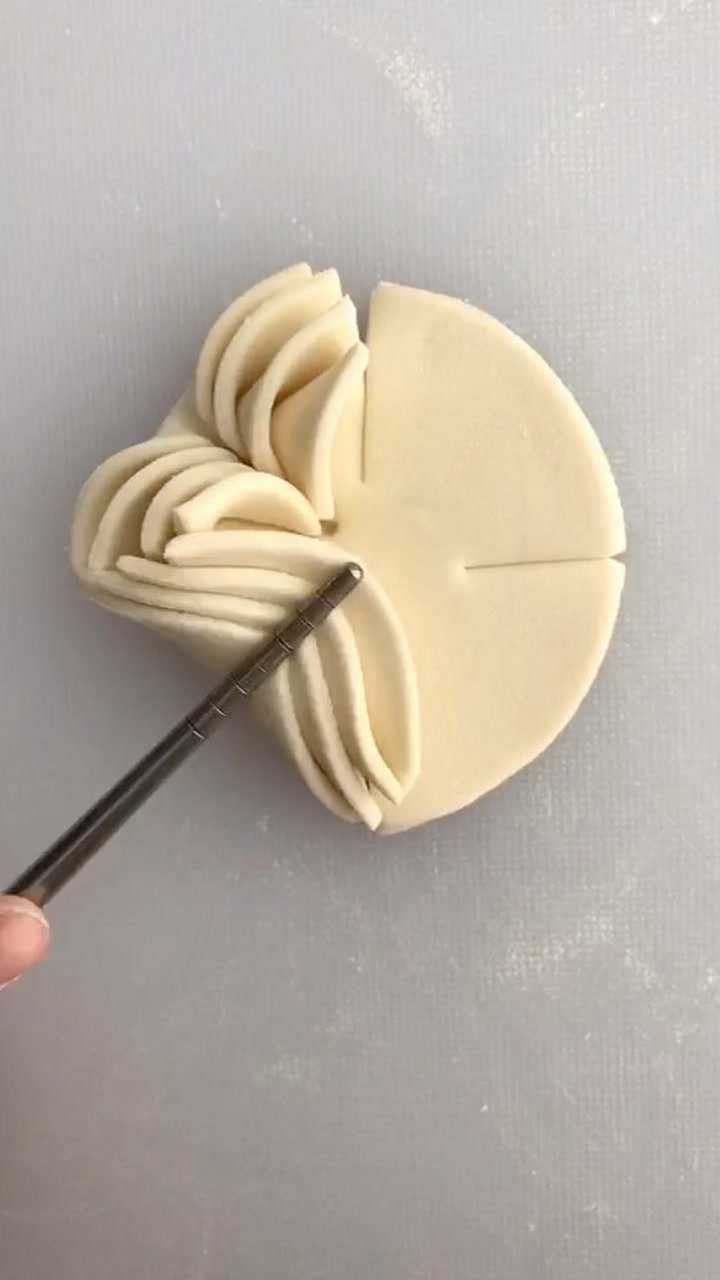 一根筷子做花卷