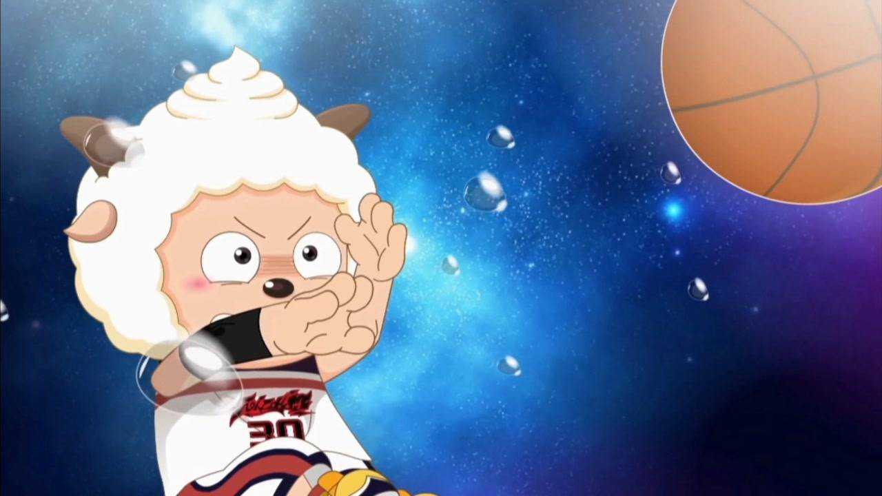 懒羊羊投出三分球 简直是帅呆了!_腾讯视频