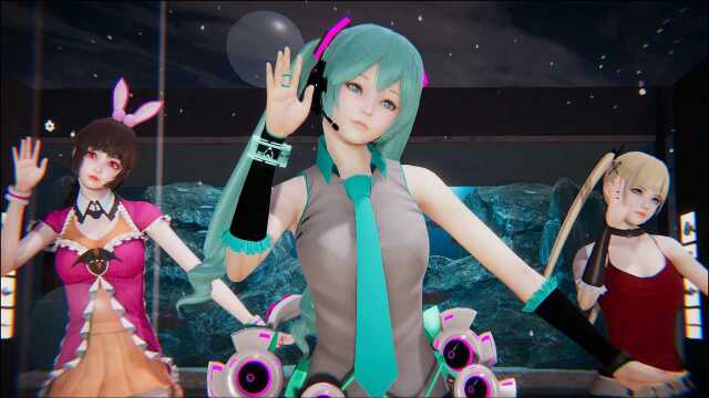 【初音/MMD】公主殿下,女团排面!