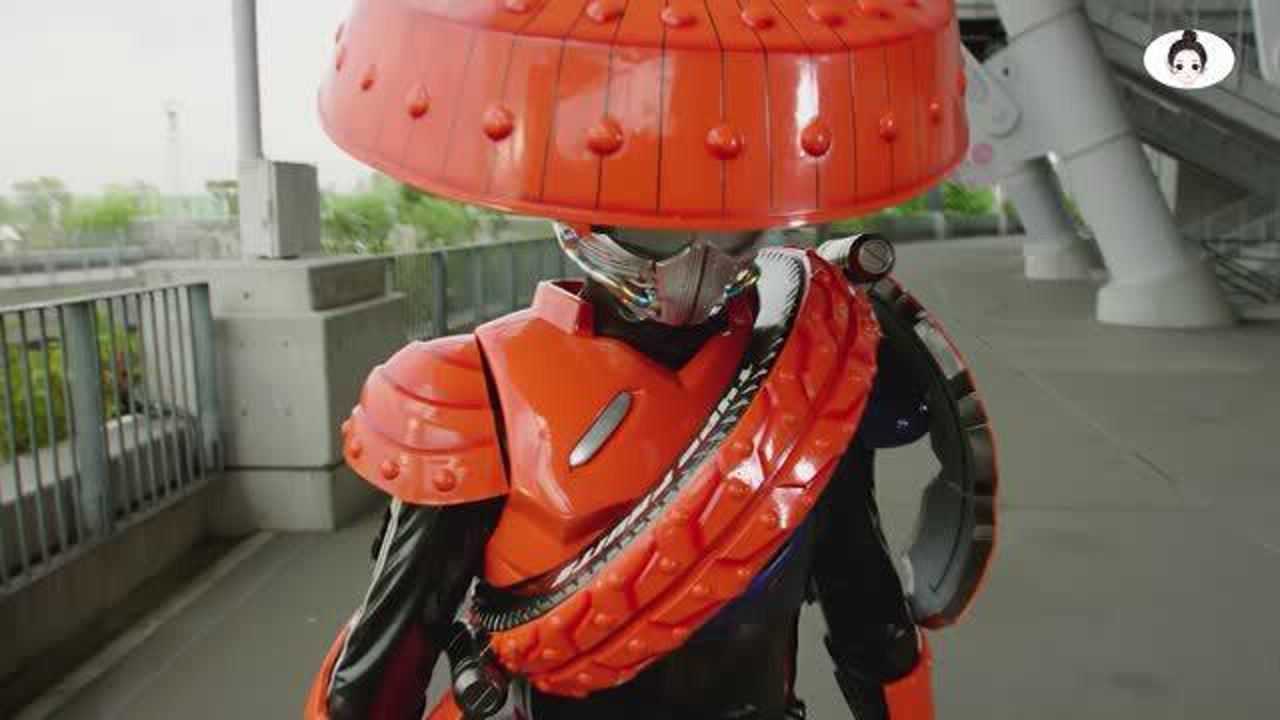 假面骑士:水果武士!橙神全形态变身合集_腾讯视频