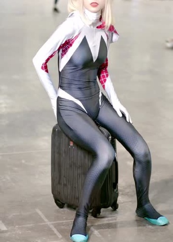 cosplay女蜘蛛侠格温