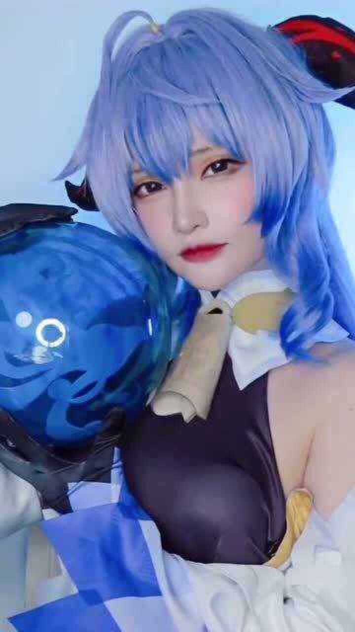 cos:【原神】真人cos甘雨请…请不要碰我的角_高清1080P在线观看平台_腾讯视频