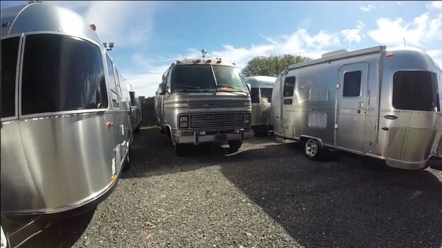 美国百年房车品牌!清风自行房车1987版 Airstream Classic 345