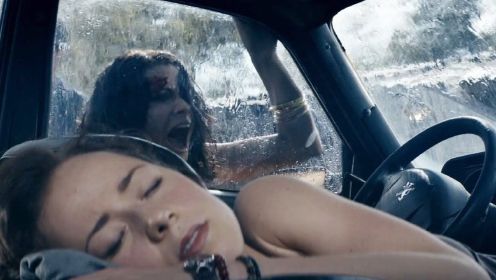 加拿大惊悚片，女子在车内熟睡，却丝毫不知道危险就在窗外！#电影HOT大赛#