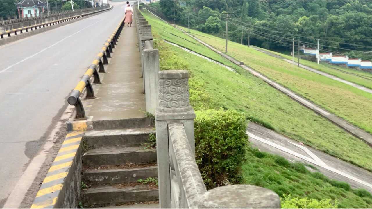 永川区五间镇盛水市上游水库风光