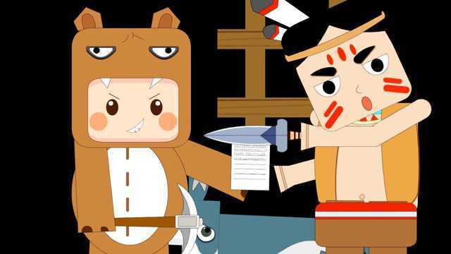 迷你世界动画:地牢找到食物解饥饿,熊孩子出现洞悲要拔剑