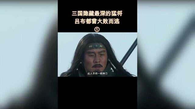 三国隐藏最深的猛将