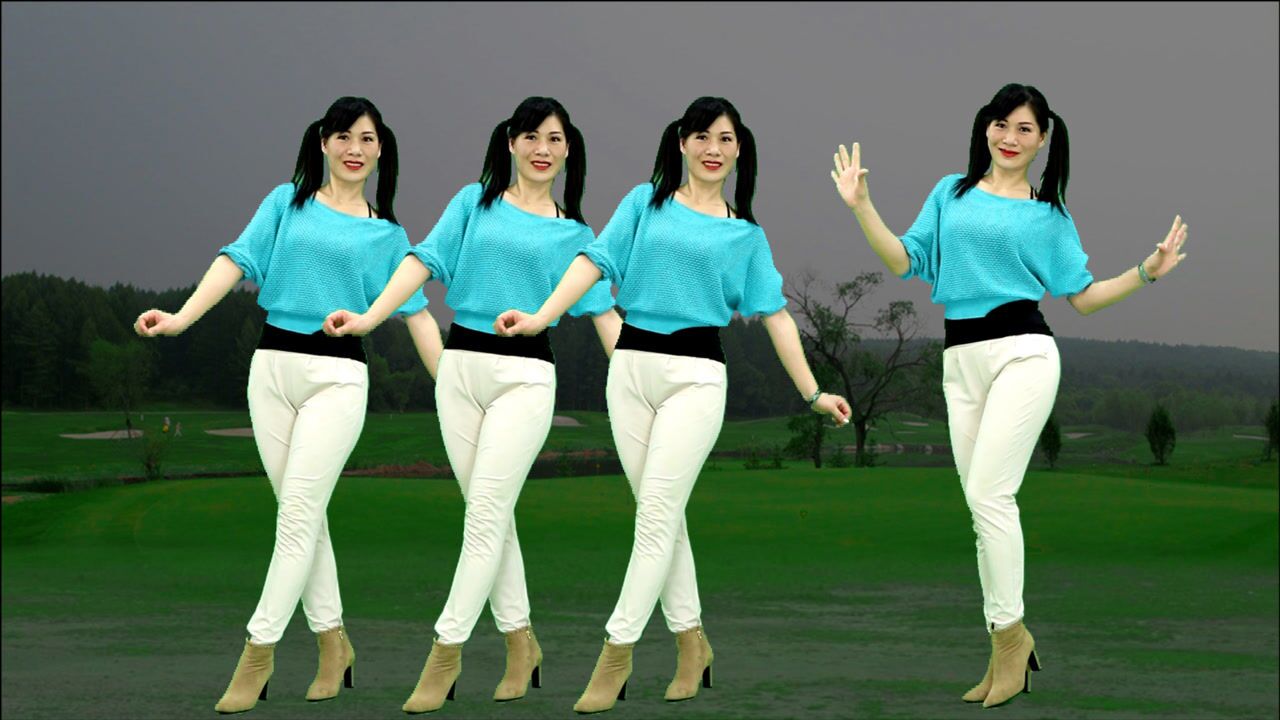 春去春又来花谢花又开广场舞一朵情花开种在哥心怀