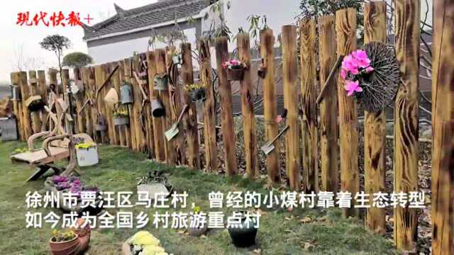 走进乡村看小康丨徐州马庄村:靠着两张“金名片”,小煤村刷新乡村颜值