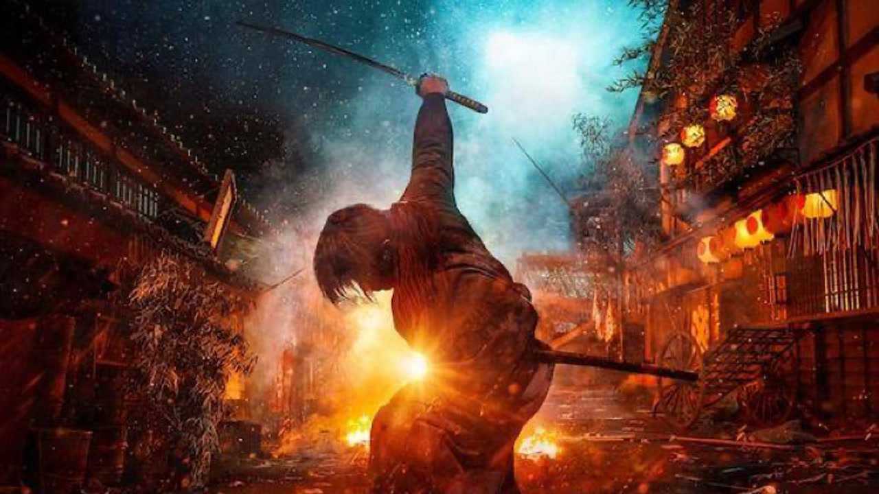 浪客剑心最终章拔刀斋天翔龙闪对决火产炎灵太燃了