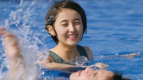 盛夏未来：吴磊和张子枫在水中拥吻这幕，连看10遍，简直太上头！