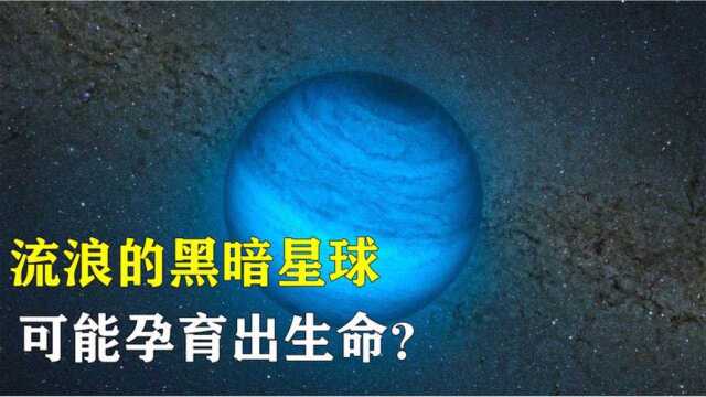 宇宙的流浪行星,隐藏在银河系的黑暗星球,或许是未来移民星球!